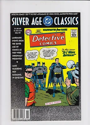 Buy Silver Age Batman Classic Detective Comics 225 9.0 Reprint 1st Martian Manhunter • 2.36£