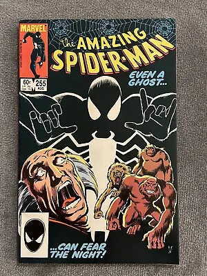 Buy Amazing Spider-Man #255 - 1st App Of The Black Fox - Red Ghost - 1984 • 16.14£