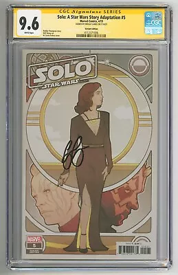 Buy SOLO A STAR WARS STORY #5 Forbes 1:25 Variant CGC SS 9.6 Signed Emilia Clarke • 314.68£