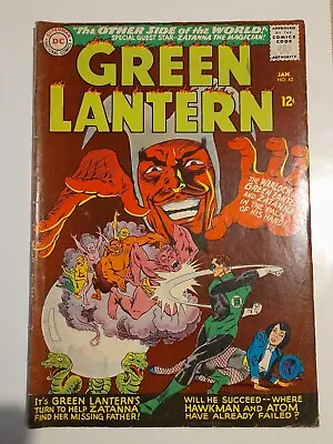 Buy Green Lantern #42 Jan 1966 Good 2.0 3rd Appearance Of Zatanna • 9.99£