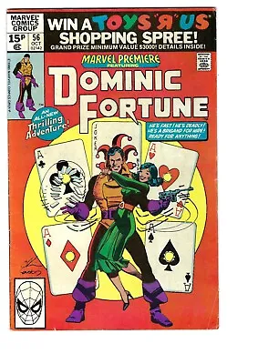 Buy MARVEL PREMIERE #56 Dominic Fortune    Marvel Comics  Oct 1980 • 2.99£