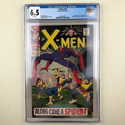 Buy (Uncanny) X-Men #35 (1967) CGC 6.5, 1st Changeling (Morph) Spider-Man Appearance • 299.82£