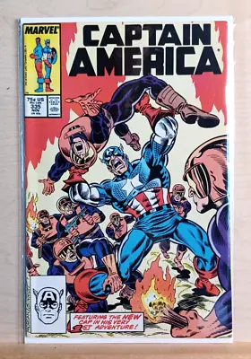 Buy Captain America #335 (1987) KEY 1st Watchdogs, Mid-grade Copy • 3.75£