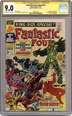 Buy Fantastic Four Annual #5 CGC 9.0 SS Joe Sinnott 1967 1606185002 • 1,060.16£