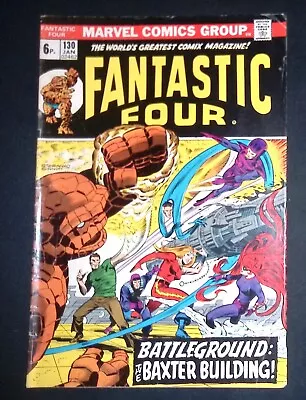 Buy Fantastic Four #130 Marvel Comics 2nd Appearance Of Thundra F- • 16.99£