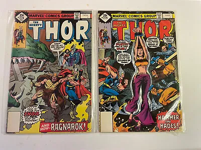 Buy ~ Thor -  Whitman Variants #278-279 VG 1979 Comic Book • 11.76£