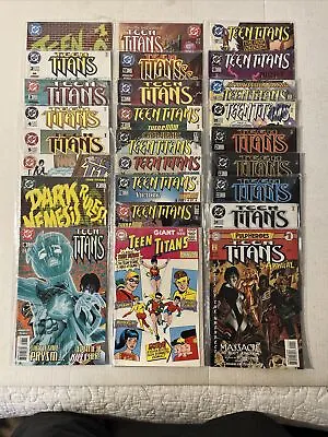 Buy Teen Titans #1-24 + Annual 1 & 80 Page Giant Complete 1996 Run Set VF DC COMICS • 36.15£