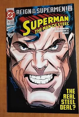 Buy Superman The Man Of Steel #25 - DC Comics 1st Print • 6.99£
