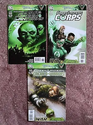 Buy Green Lantern Clayton Crain 1:10 Variants X3 (2011,Johns/Tomasi/Mahnke/Kirkham) • 30£