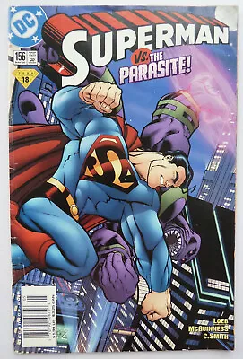 Buy Superman #156 - Vs The Parasite! - DC Comics May 2000 VG/FN 5.0 • 4.45£