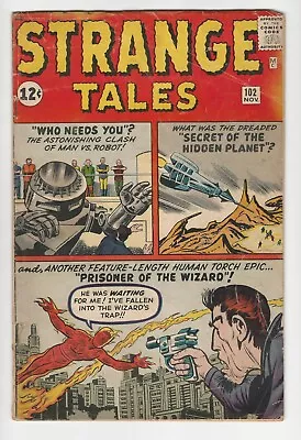 Buy Strange Tales 102 (Marvel 1962) 4.0 1st Wizard • 71.16£