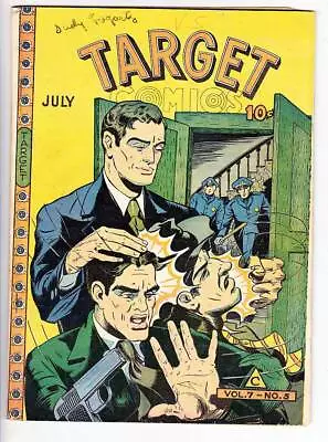 Buy Golden Age TARGET COMICS Vol. 7 #5 - 1946 - Don Rico Gary Stark, The Targeteers • 47.42£