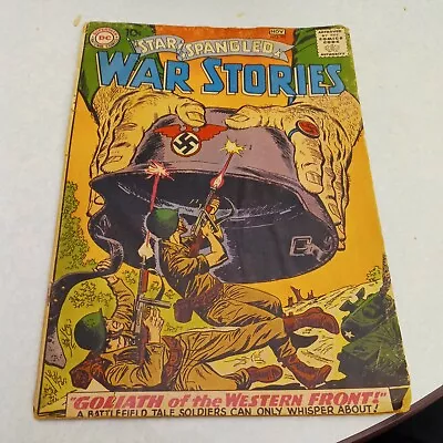Buy Star Spangled War Stories 93 Nov 1960 DC Comics 1st Goliath Of The Western Front • 29.53£