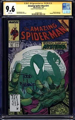 Buy Amazing Spider-Man #311 CGC 9.6 Ss McFarlane Signature Series • 260.11£