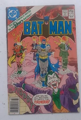 Buy Batman #321  Dc Comics 1980 Jokers Birthday Cover Classic Art Work  • 25.75£