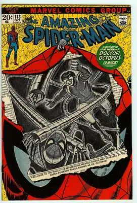 Buy Amazing Spider-man #113 6.5 // 1st Appearance Of Hammerhead Marvel Comic 1972 • 99.33£