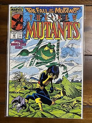 Buy The New Mutants #60 The Fall Of The Mutants - Feb 1988 1st Print • 9.46£