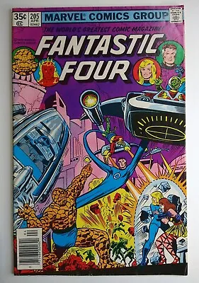 Buy Marvel Comics Fantastic Four #205 1st Appearance Nova Corps, And Rul VF 8.0 • 13.35£