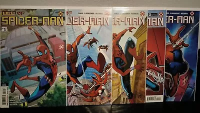 Buy W.E.B. Of Spider-Man (2021, #1-5) Complete Run By Kevin Shinick (VF/NM)   • 17.53£