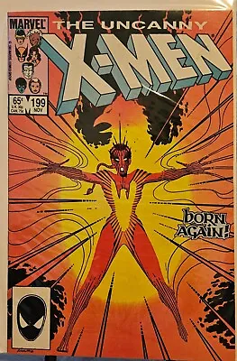 Buy Uncanny X-Men 199 Marvel Comics 1985 1ST Appearance Of Rachel Summers As PHOENIX • 9.59£