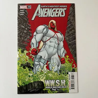 Buy Marvel Comics Avengers #48 NM+ 1st Winter She-Hulk Cover First Print 2021 • 2.37£