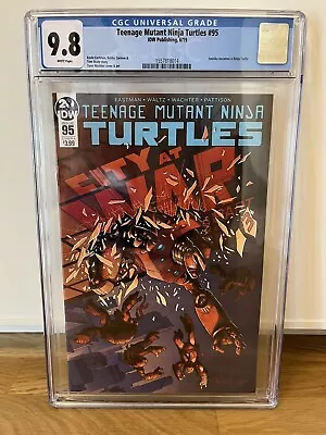 Buy Teenage Mutant Ninja Turtles 95 - CGC 9.8 - IDW Key Jennika Becomes A Turtle • 119.90£