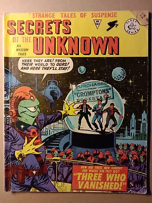 Buy Secrets Of The Unknown # 161 Alan Class Comics UK COPY . • 5.99£