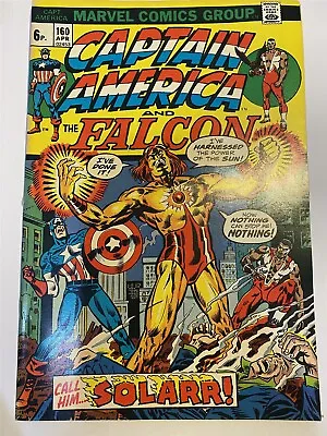 Buy CAPTAIN AMERICA #160 Marvel Comics UK Price 1973 VF • 7.95£