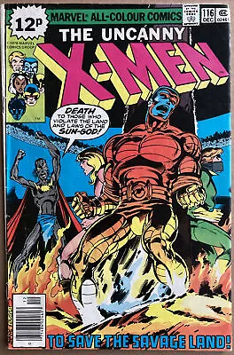 Buy The Uncanny X-men #116 December 1978 To Save The Savage Land Ka-zar Appearance • 22.99£