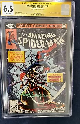 Buy Amazing Spider-Man 210 CGC 6.5 Graded....Signed • 109.89£