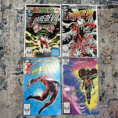 Buy Daredevil Comic LOT Of 4: 188, 180, 185, 190 • 15.98£