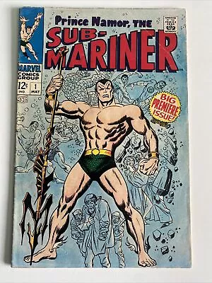 Buy Sub-Mariner #1 May 1967 -First Namor Solo Series In The Silver Age Marvel Comics • 175£