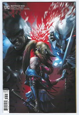 Buy DC Comics BATMAN #103 First Printing Cover B Francesco Mattina Variant • 2.20£