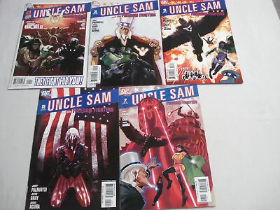 Buy 5 Uncle Sam  And The Freedom Fighters DC Comics #1, #2, #3,  #5, #7 Very Fine  • 6.37£