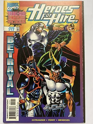 Buy HEROES FOR HIRE #12 Luke Cage Iron Fist Marvel Comics 1997 NM • 1.99£