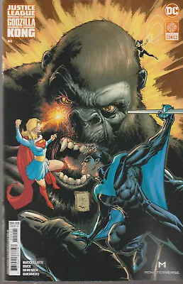 Buy Dc Comics Justice League Vs Godzilla Vs Kong #4 Mar 2024 Portacio 1st Print Nm • 7.75£