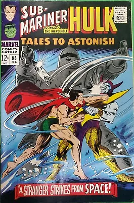 Buy Tales To Astonish #88 Namor Hulk Lee Colan Kane 1966 Marvel FN • 23.98£