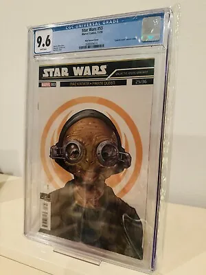 Buy Star Wars #53 Reis Variant Cover CGC 9.6 • 43.97£