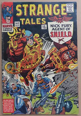 Buy Strange Tales #142, Silver Age Classic With Jack Kirby & Steve Ditko Art/script. • 14.50£