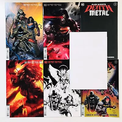 Buy DC Comics • Dark Nights • Death Metal #1 • 7 Variant Covers • 29.99£