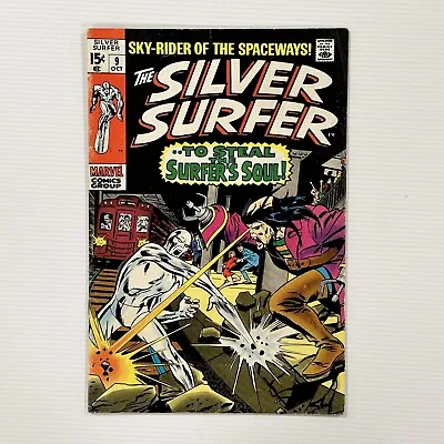 Buy Silver Surfer #9 1969 VG+ Cent Copy • 40£