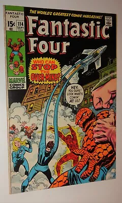 Buy Fantastic Four #114 John Buscema  Over-mind  9.0  1971 • 33.02£