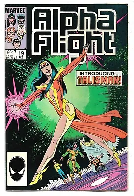 Buy Alpha Flight #19 First Appearance Talisman FN/VFN (1985) Marvel Comics • 4.50£