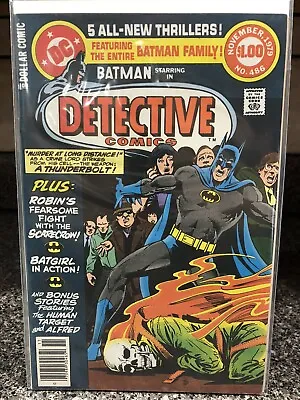 Buy Detective Comics #486, VF 7.5 Batman, Batmobile Destroyed Batgril Vs Killer Moth • 12.59£