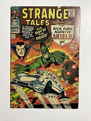 Buy Strange Tales #144 (1966) 5.5 VG Marvel Key Issue Silver Age 1st Jasper Sitwell • 31.54£