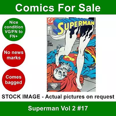Buy DC Superman Vol 2 #17 Comic - VG/FN+ 01 May 1988 • 3.99£