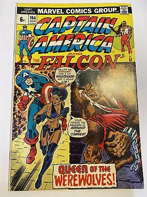 Buy CAPTAIN AMERICA #164 Marvel Comics UK Price 1973 NM • 24.95£