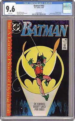 Buy Batman #442D CGC 9.6 1989 4395193011 1st App. Tim Drake As Robin • 43.16£