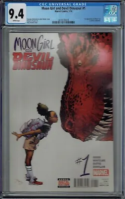 Buy Cgc 9.4 Moon Girl And Devil Dinosaur #1 1st Appearance Moon Girl • 75.95£