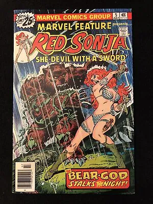 Buy Marvel Feature 5 9.0 Marvel Red Sonja 1976 Unread Time Capsule Op • 17.34£